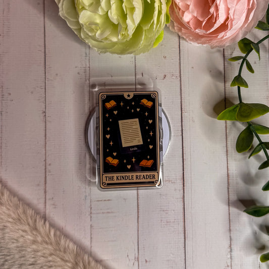 The Kindle Reader Tarot Magnetic Kindle Grip | MagSafe Kindle & Phone Grip