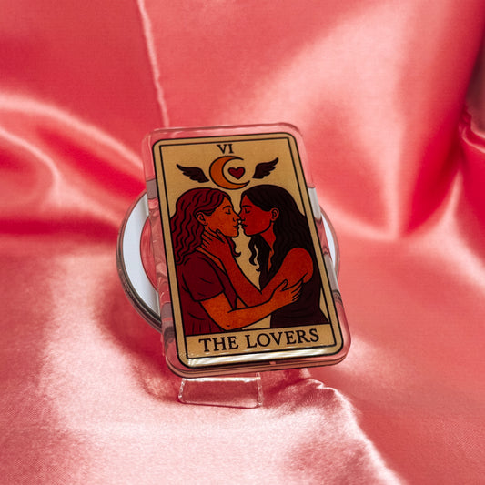 The Lovers Reader Tarot Kindle Phone Magnetic MagSafe Grip