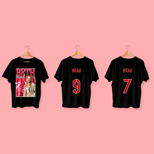 Beth Mead Women’s Football Y2K Tee