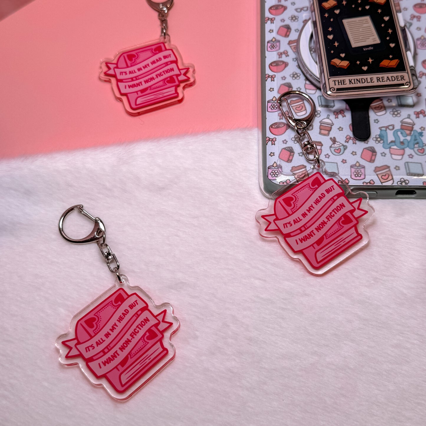 It’s All In My Head But I Want Non-fiction Keyring