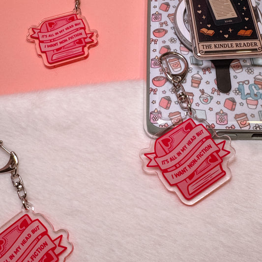 It’s All In My Head But I Want Non-fiction Keyring