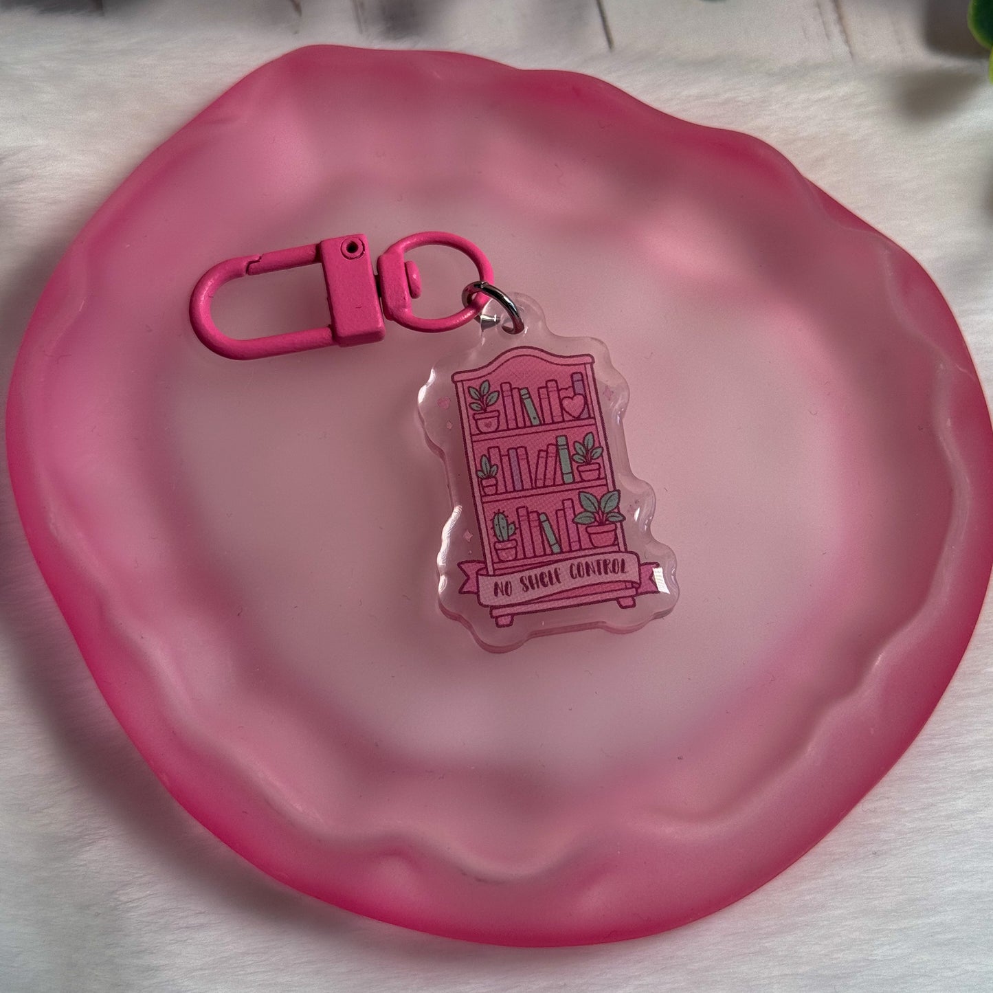 No Shelf Control Keyring