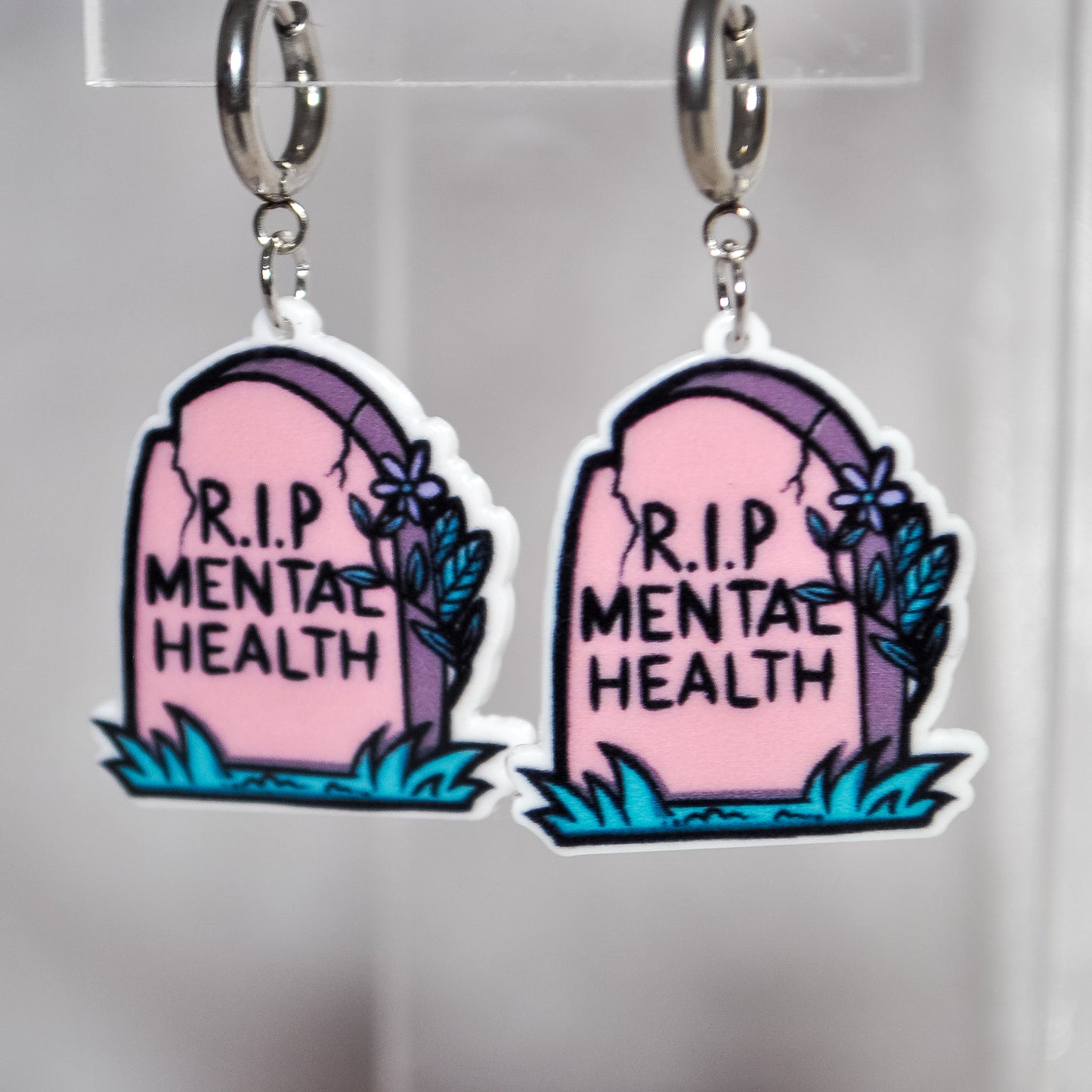 R.I.P Mental Health Earrings