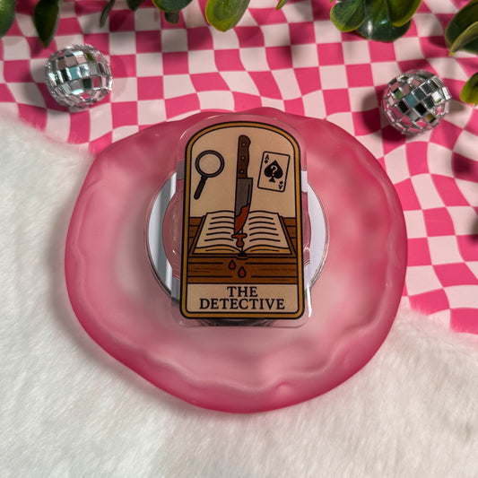 The Detective Tarot Magnetic Kindle Grip | MagSafe Kindle & Phone Grip
