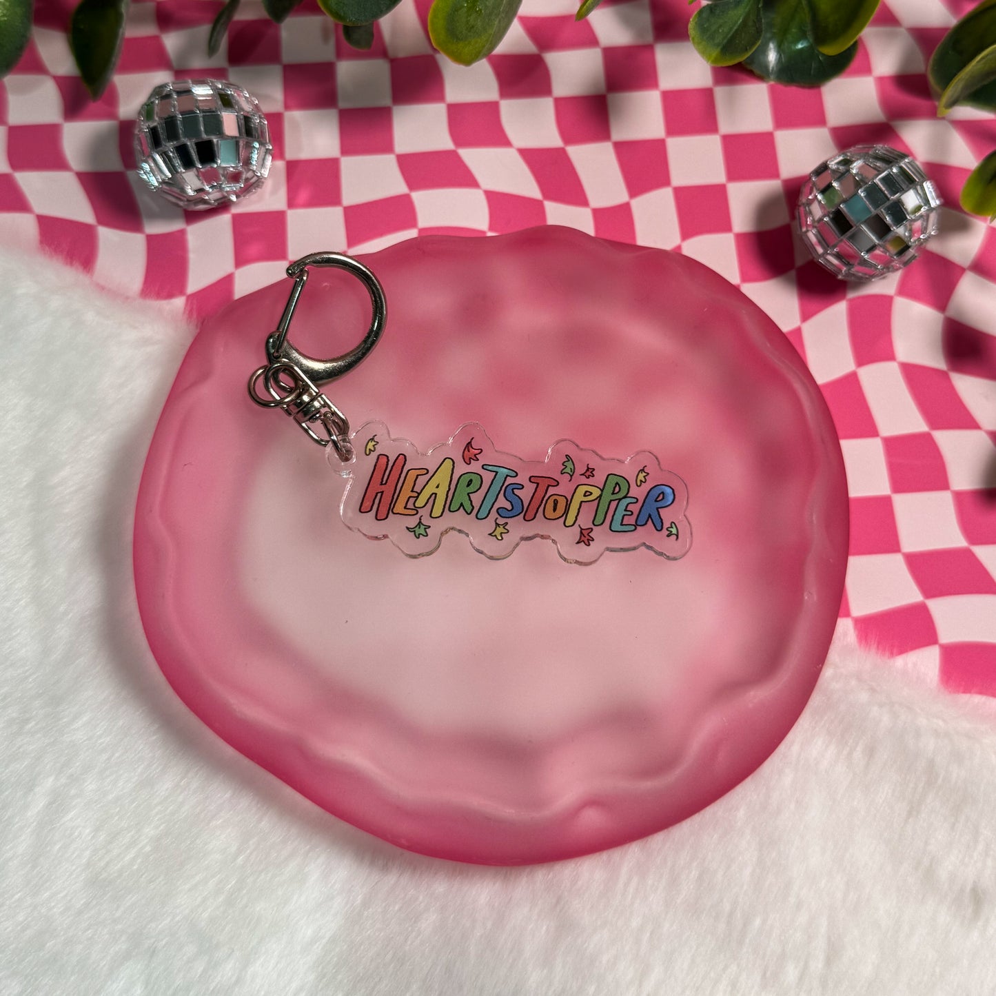 Heartstopper Title Acrylic Keyring