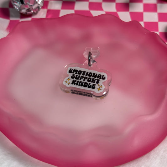 Emotional Support Kindle Phone Charm