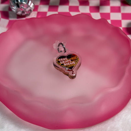 True Crime Girlie Kindle Phone Charm