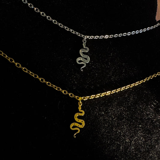 Ssssweet Serpant Necklace