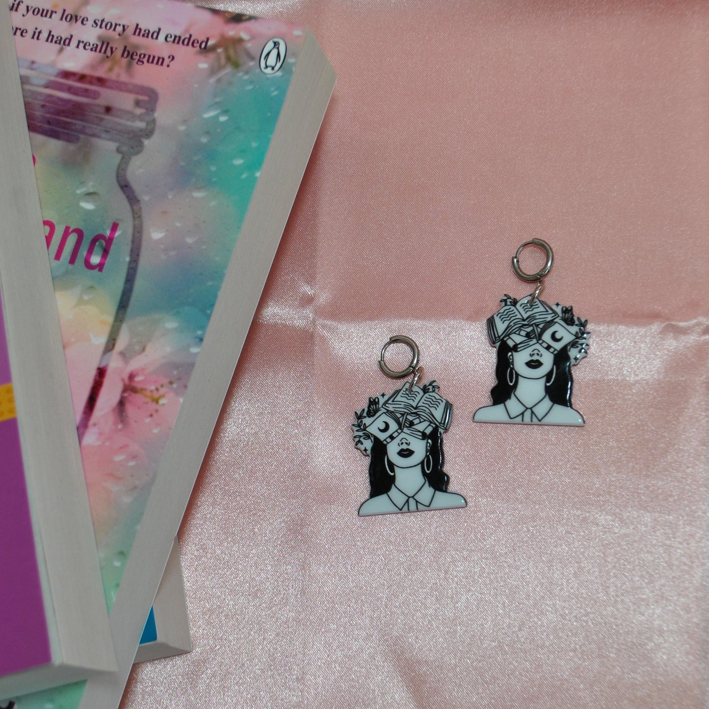 My Head Is Filled With Fiction Earrings