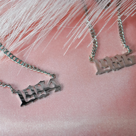 Birth Year Necklace