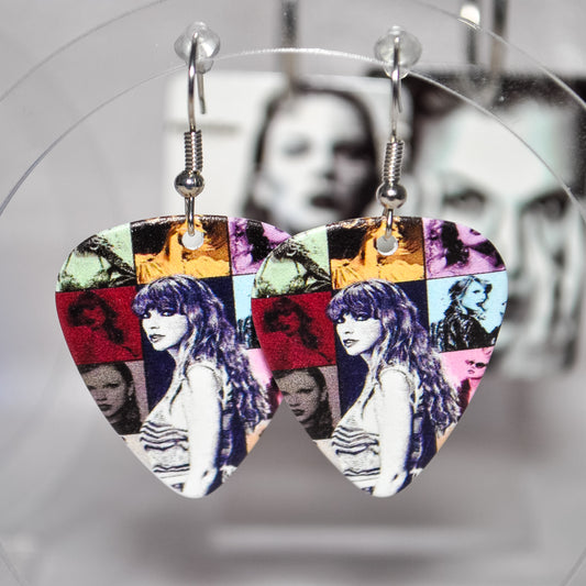 Taylor’s Eras Guitar Pick Earrings