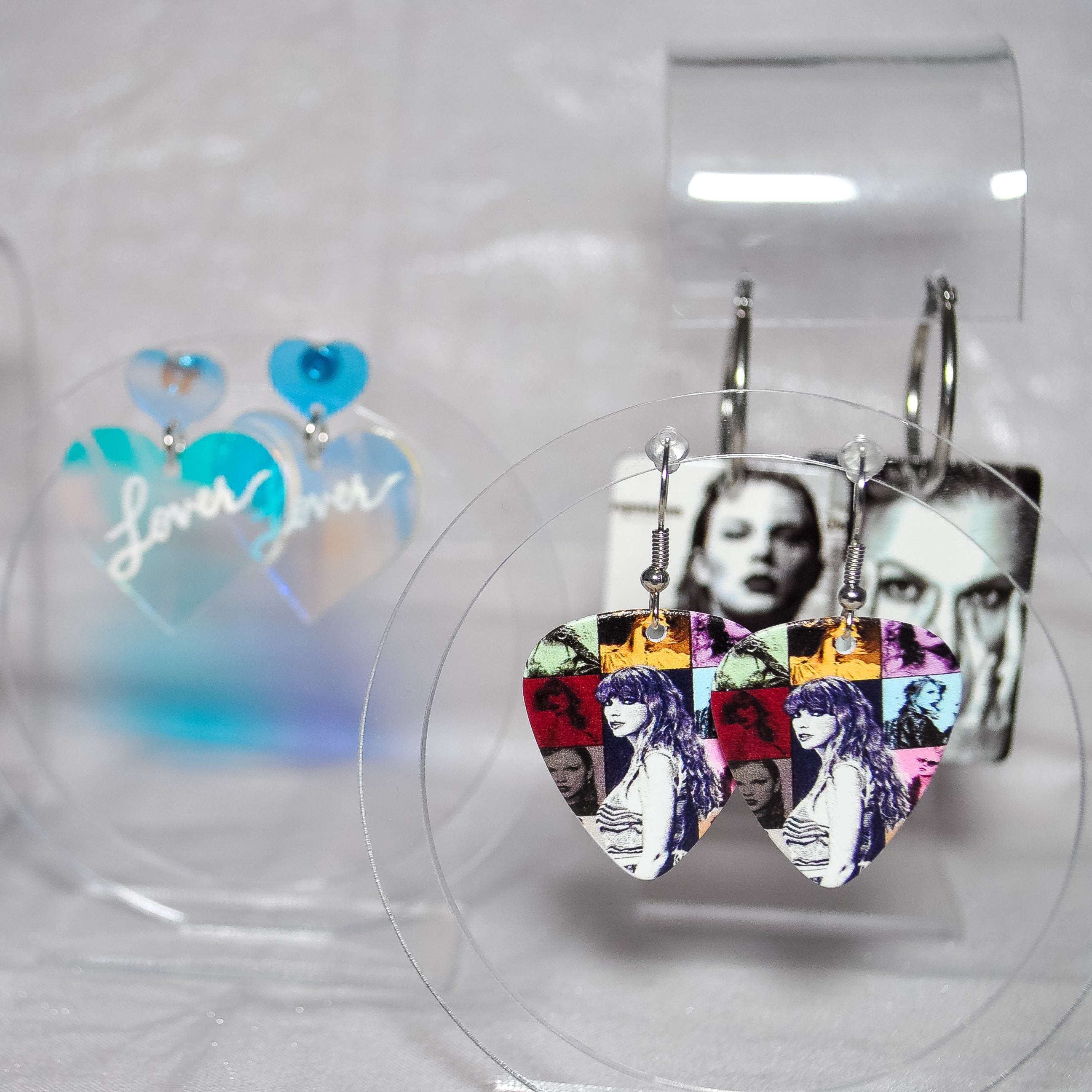 CLEARANCE I Love to Cheer Charms Guitar Pick Earrings - Pick Your Colo –  SimplyRaevyn