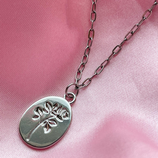 Delicate Rose Pendant Necklace - Lxyclr Authentic