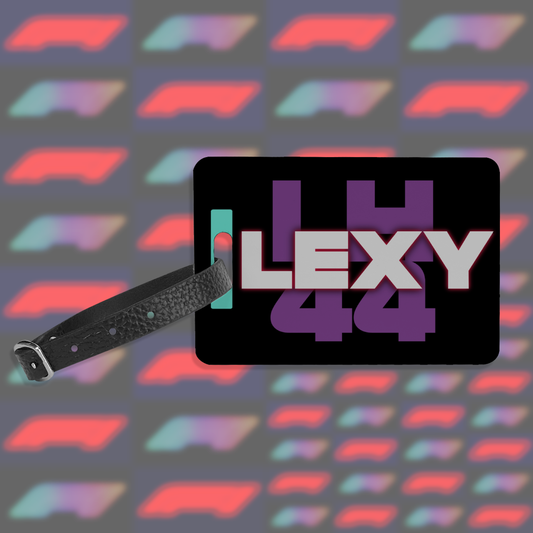 Formula 1 Team Driver Luggage Tag