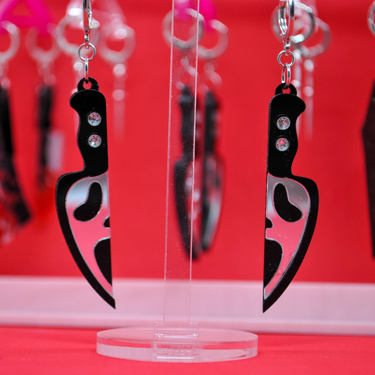 Ghost Face Earrings