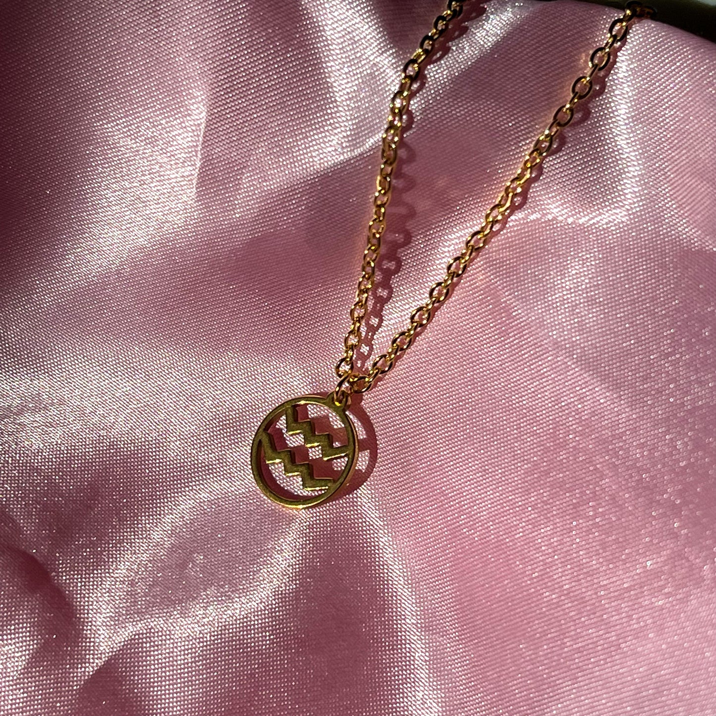 Zodiac Charm Necklace - Lxyclr Authentic