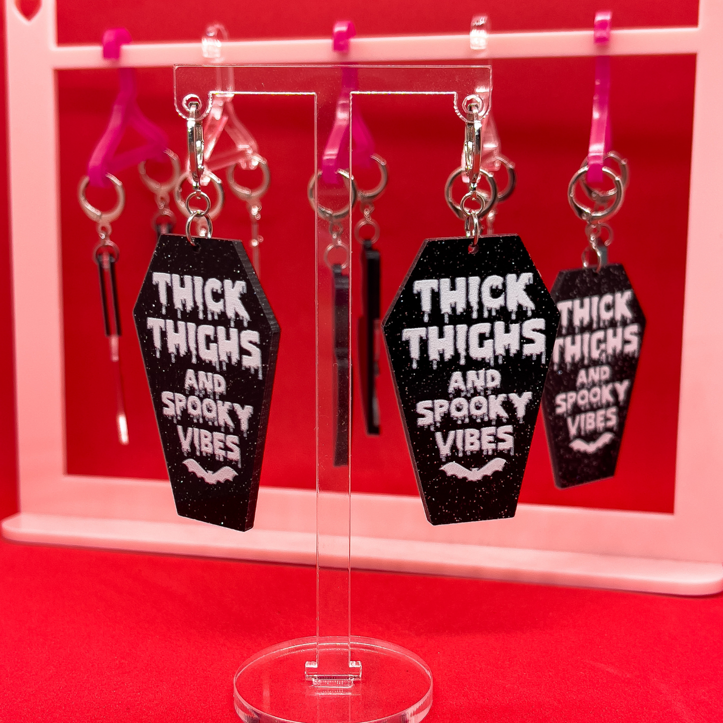 Thick Thighs & Spooky Vibes Earrings