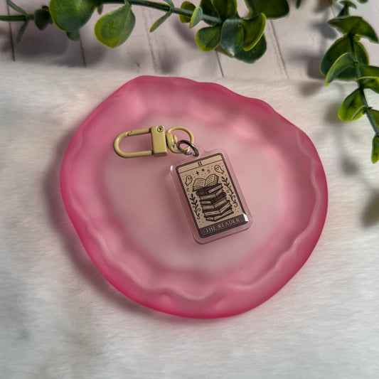 The Spooky Reader Tarot Keyring