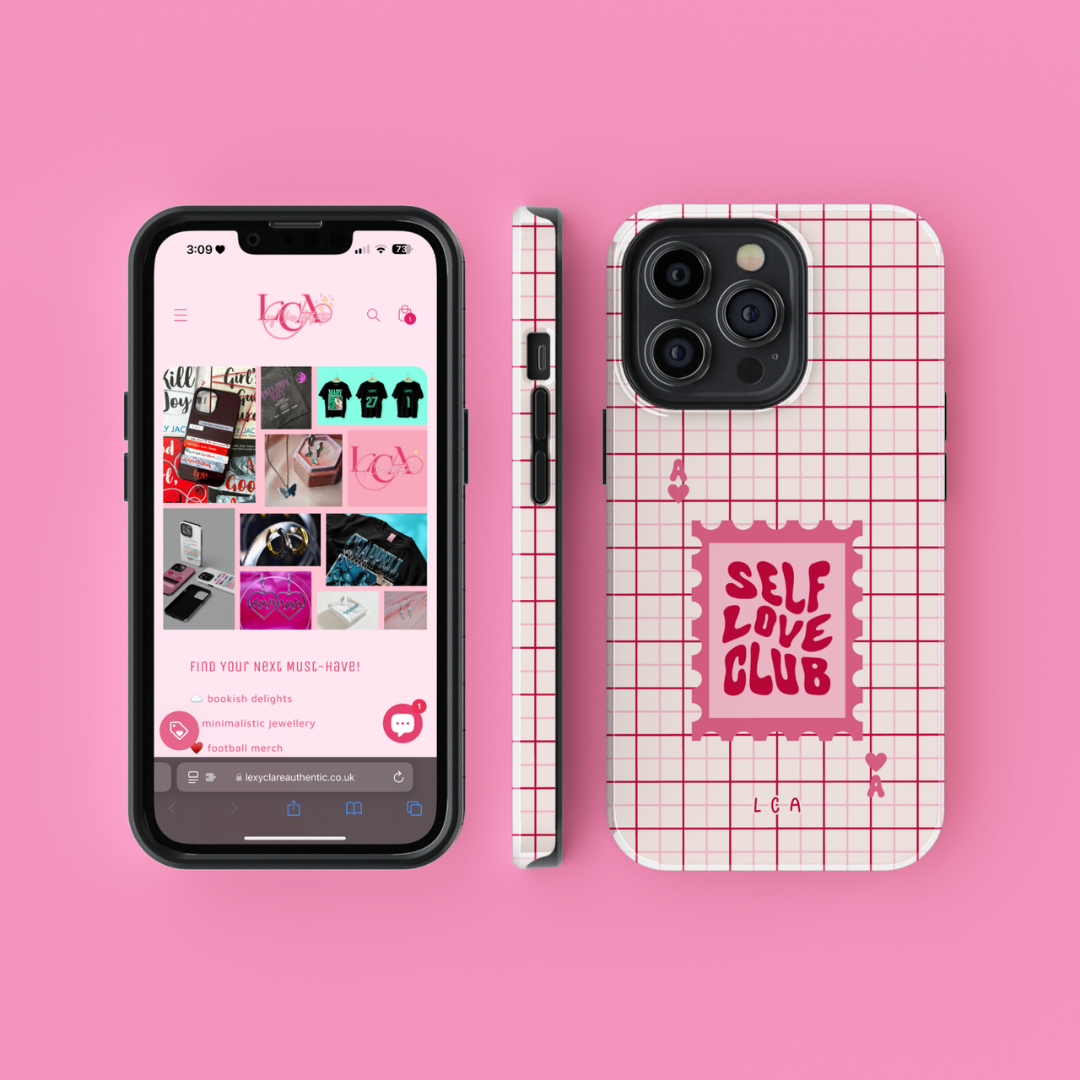 Self Love Club Ace Card Phone Case