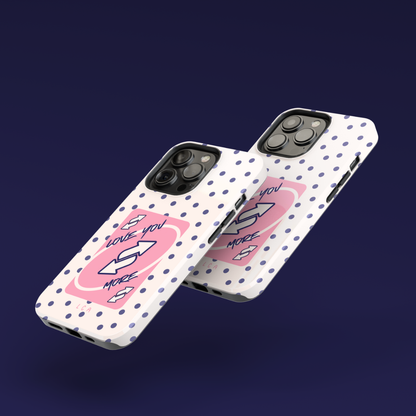 Love You More Uno Switch Card Phone Case