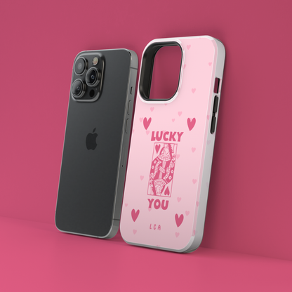 Lucky You Playing Card Phone Case