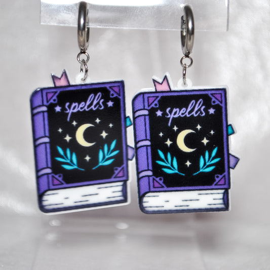 Spell Book Earrings