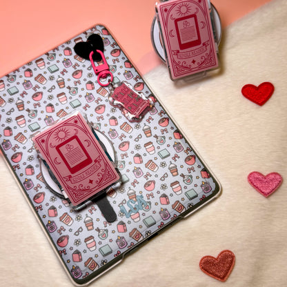 The Pink Kindle Reader Kindle Phone Magnetic MagSafe Grip