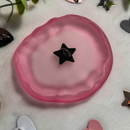 Kindle Heart Charm Metal Adhesive Hook, Phone Charm Hook, Charm Hanger for Phone, Kindle, iPad