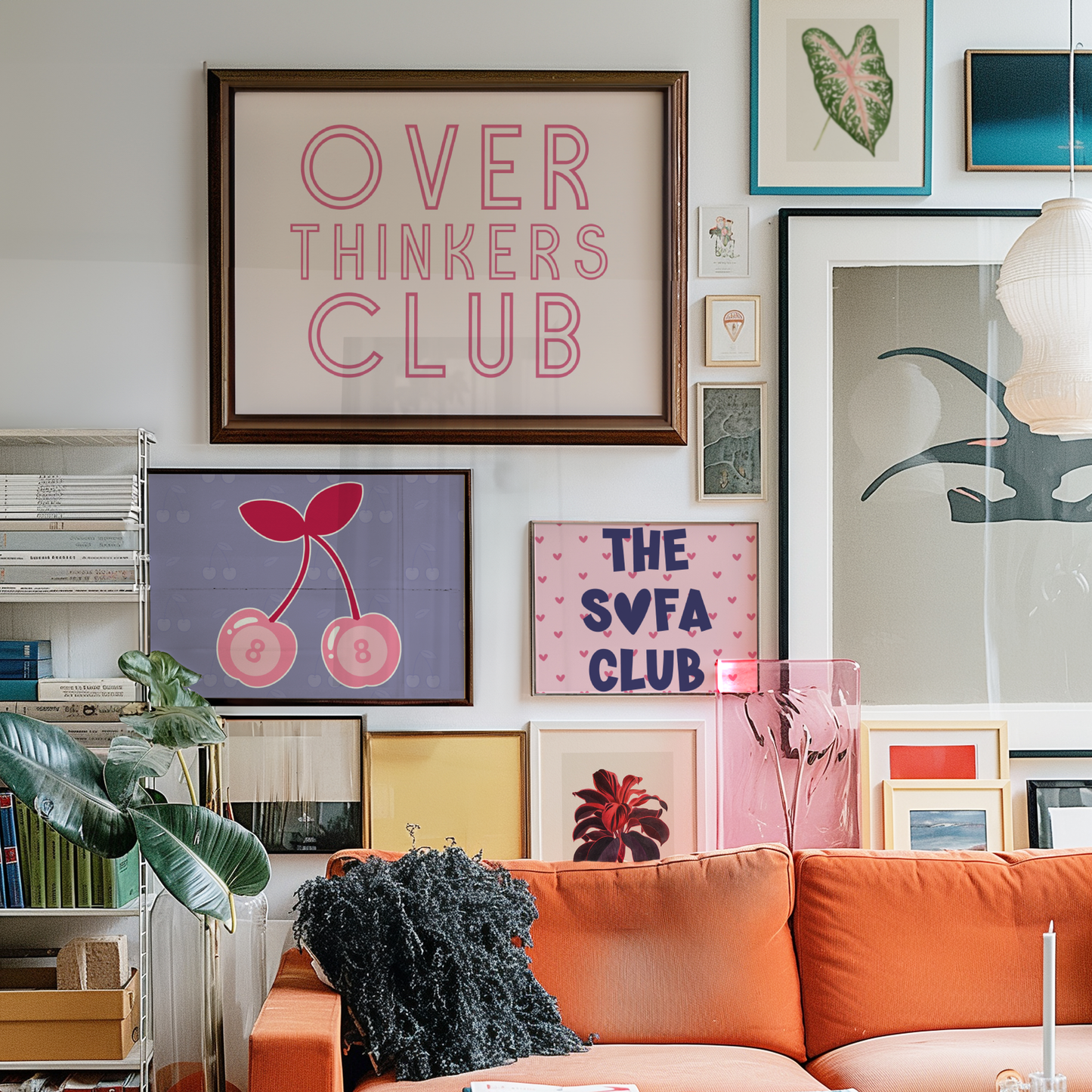 Over Thinkers Club Print