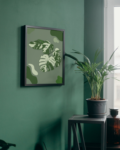 Monstera Thai Constellation Print