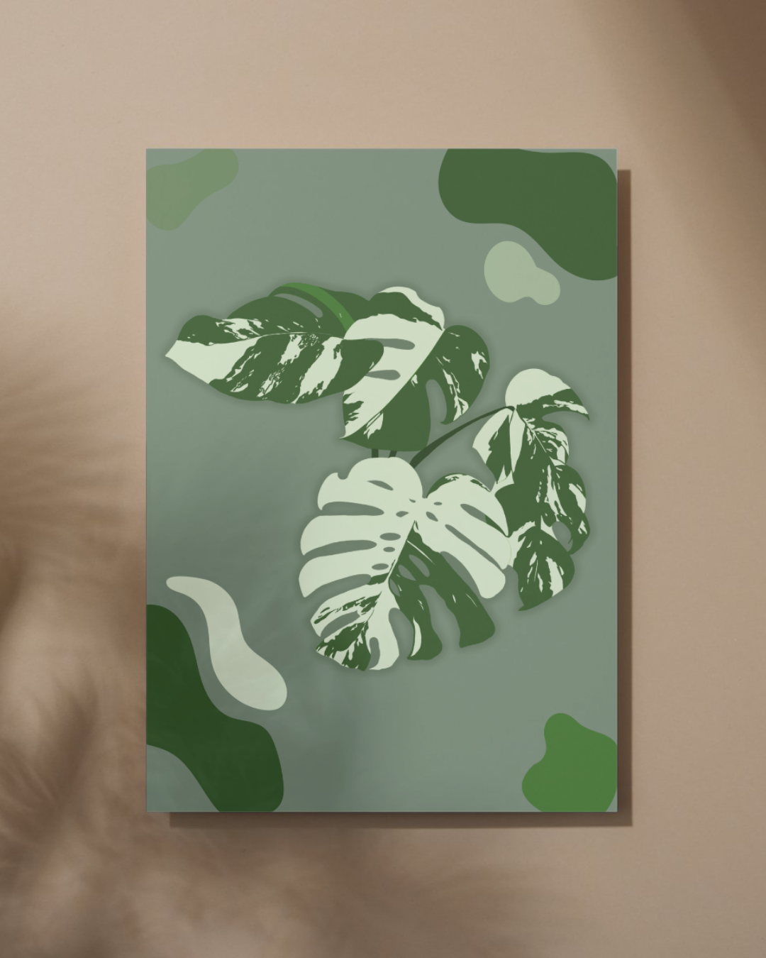 Monstera Thai Constellation Print