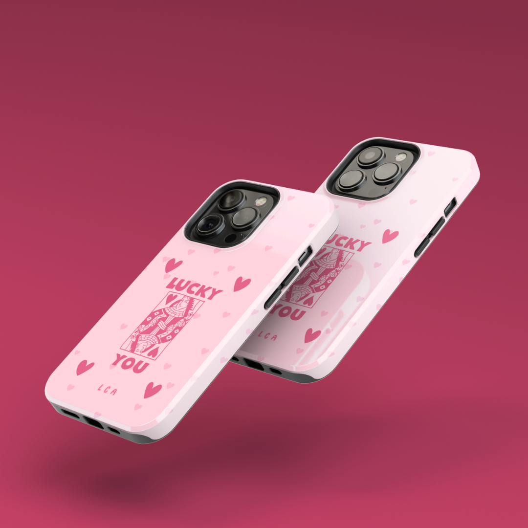 Lucky You Playing Card Phone Case