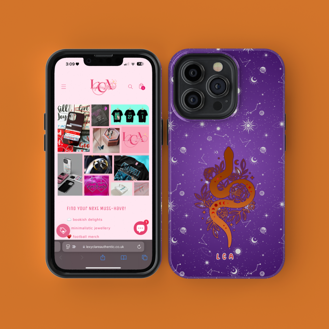 Celestial Snake Phone Case