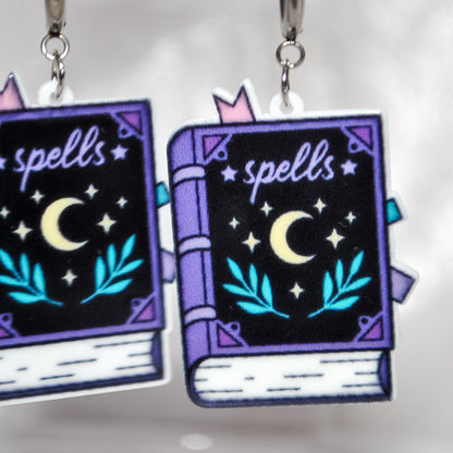 Spell Book Earrings