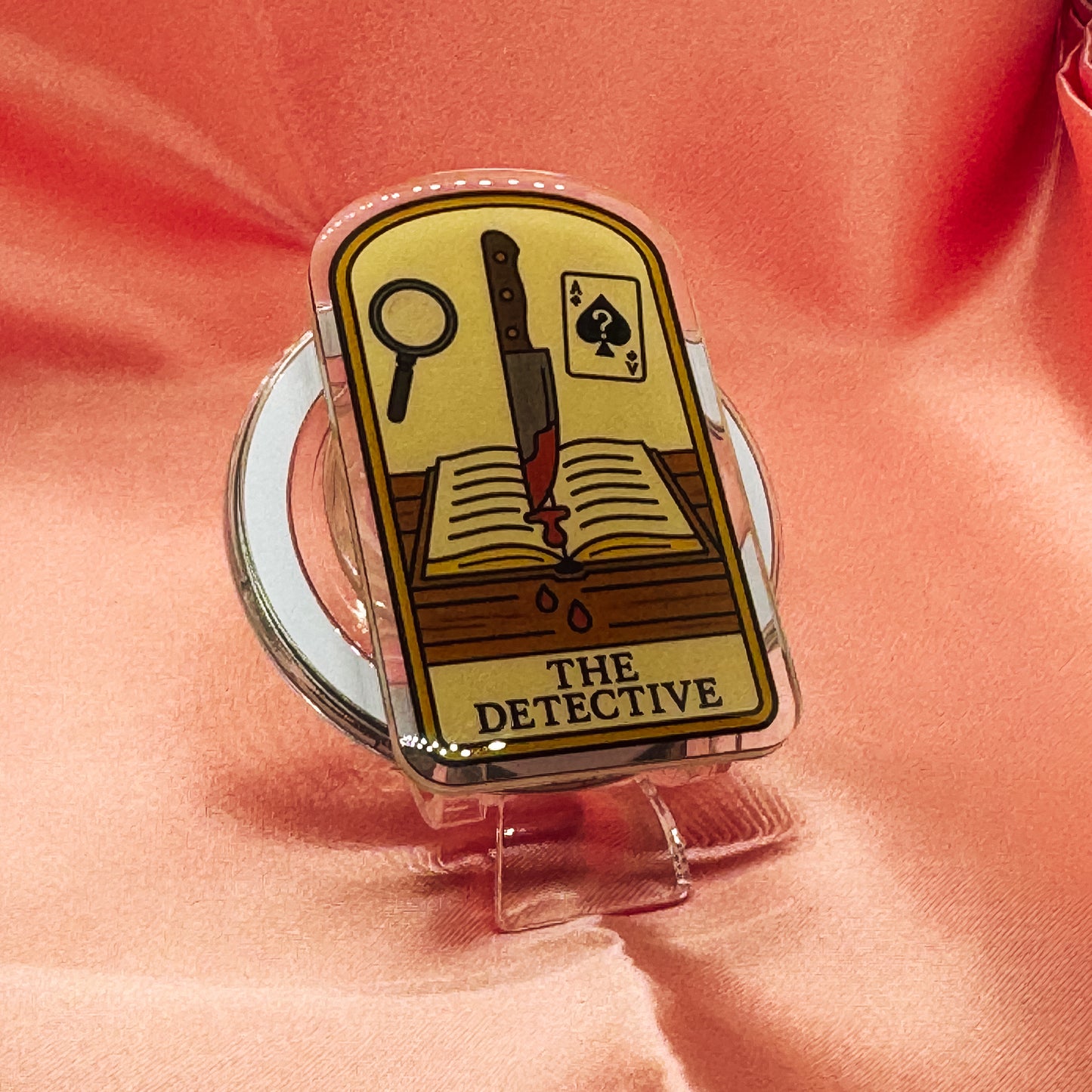 The Detective Tarot Kindle Phone Magnetic MagSafe Grip