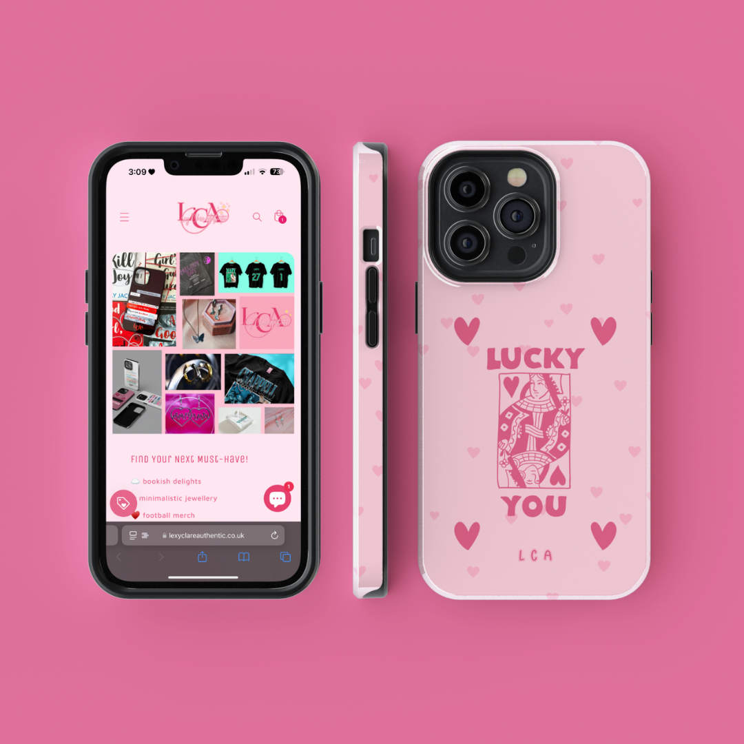 Lucky You Playing Card Phone Case