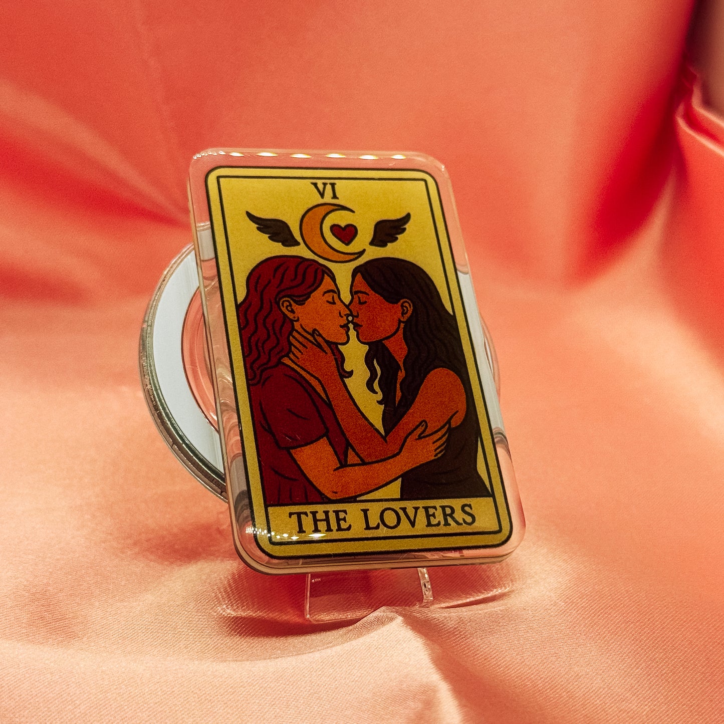 The Lovers Reader Tarot Kindle Phone Magnetic MagSafe Grip