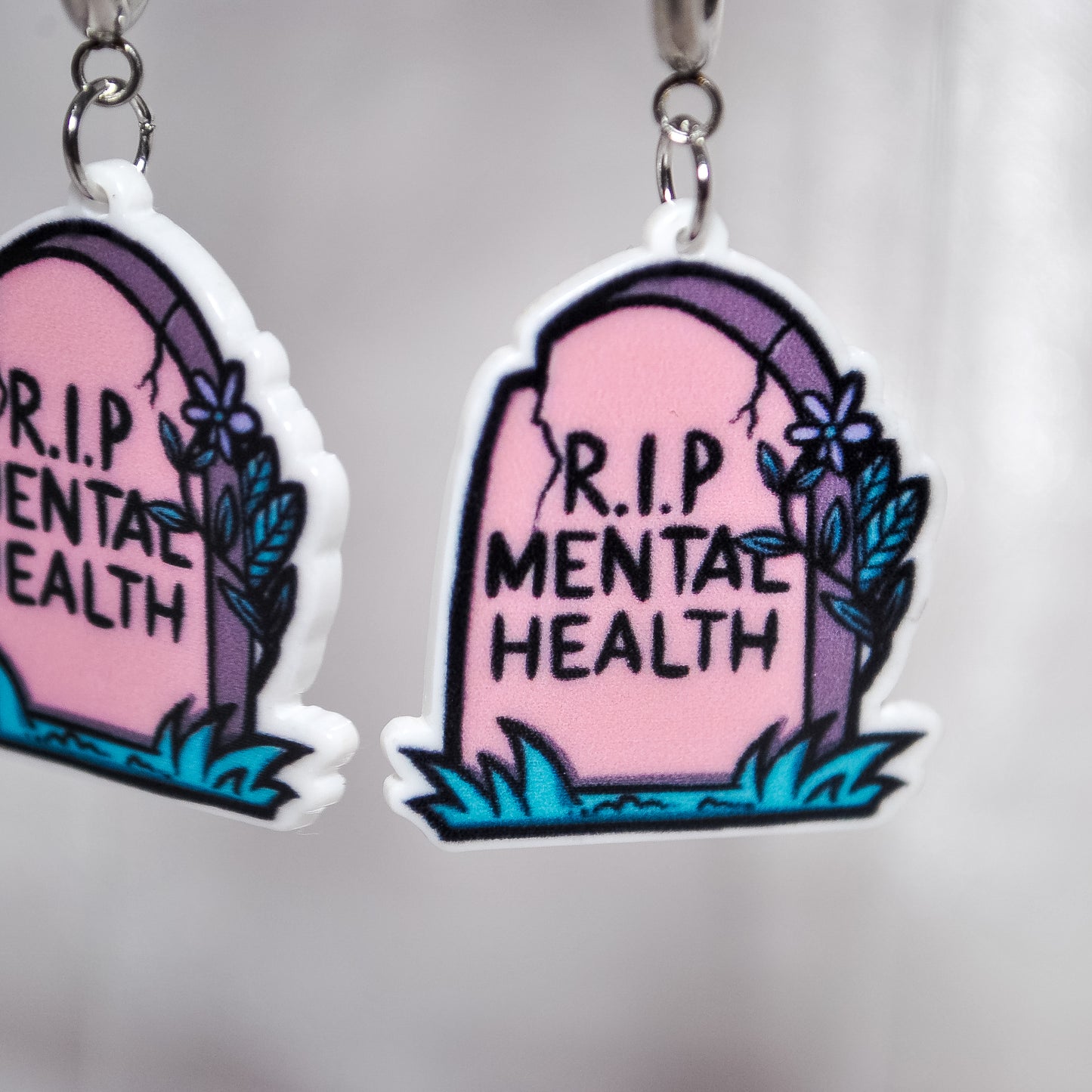 R.I.P Mental Health Earrings