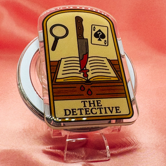 The Detective Tarot Kindle Phone Magnetic MagSafe Grip
