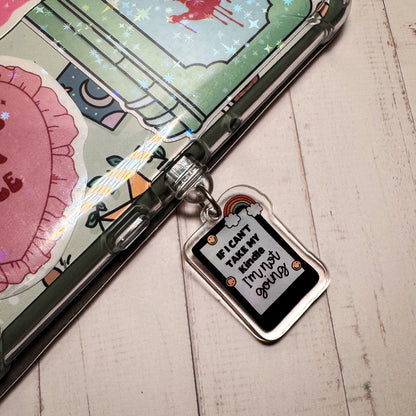 Luxe Kindle Phone Charm