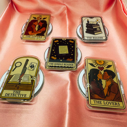 The Detective Tarot Kindle Phone Magnetic MagSafe Grip