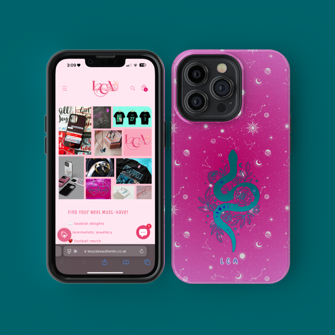 Celestial Snake Phone Case