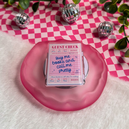 Buy Me Books and Call Me Pretty Guest Check Magnetic Kindle Grip | MagSafe Kindle & Phone Grip