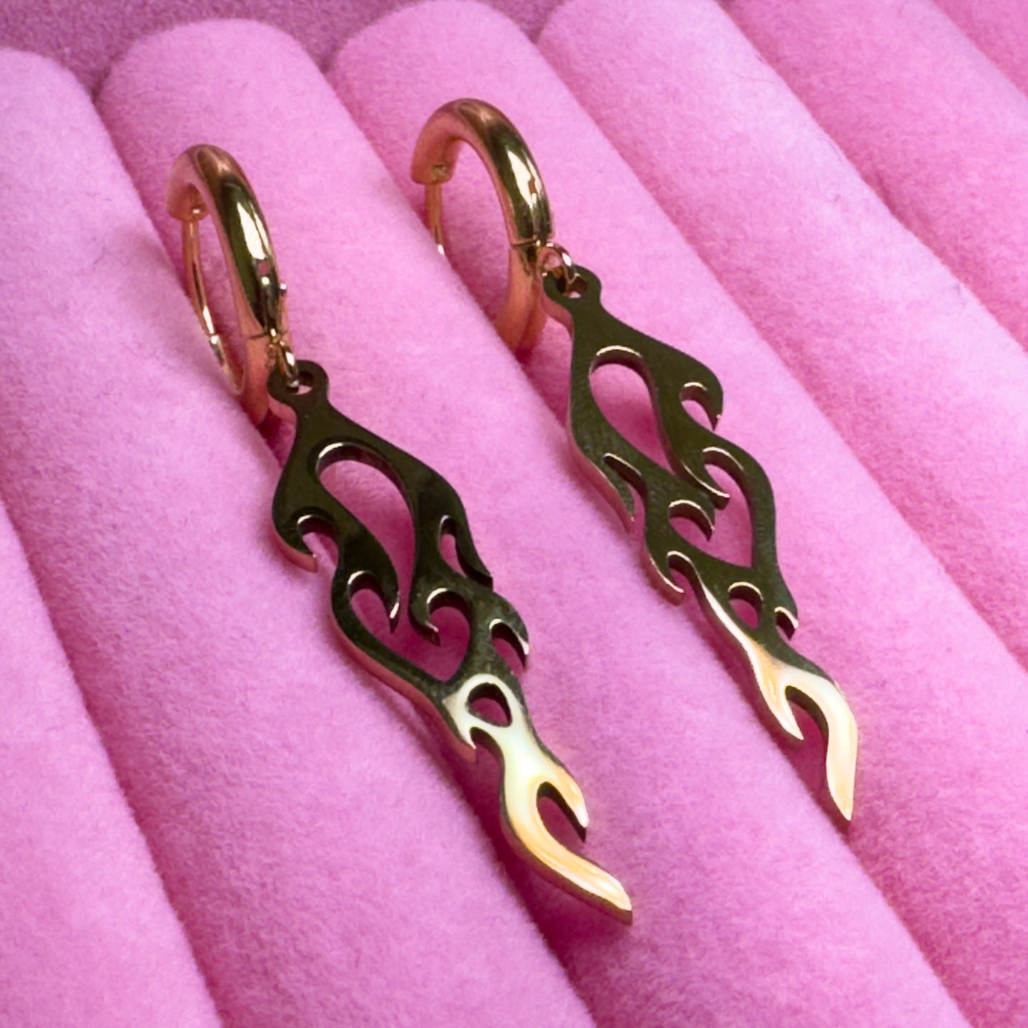 Inferno Drop Hoops