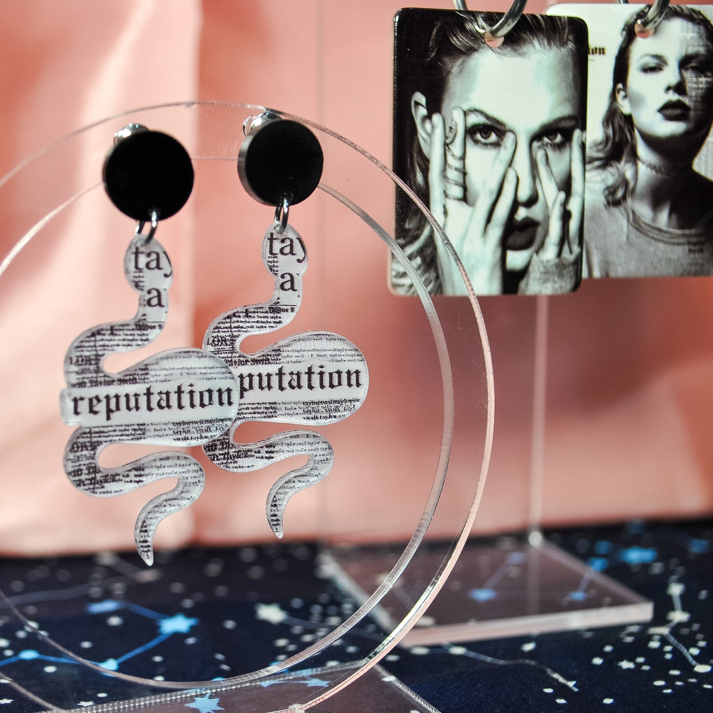 Reputation Acrylic Earrings