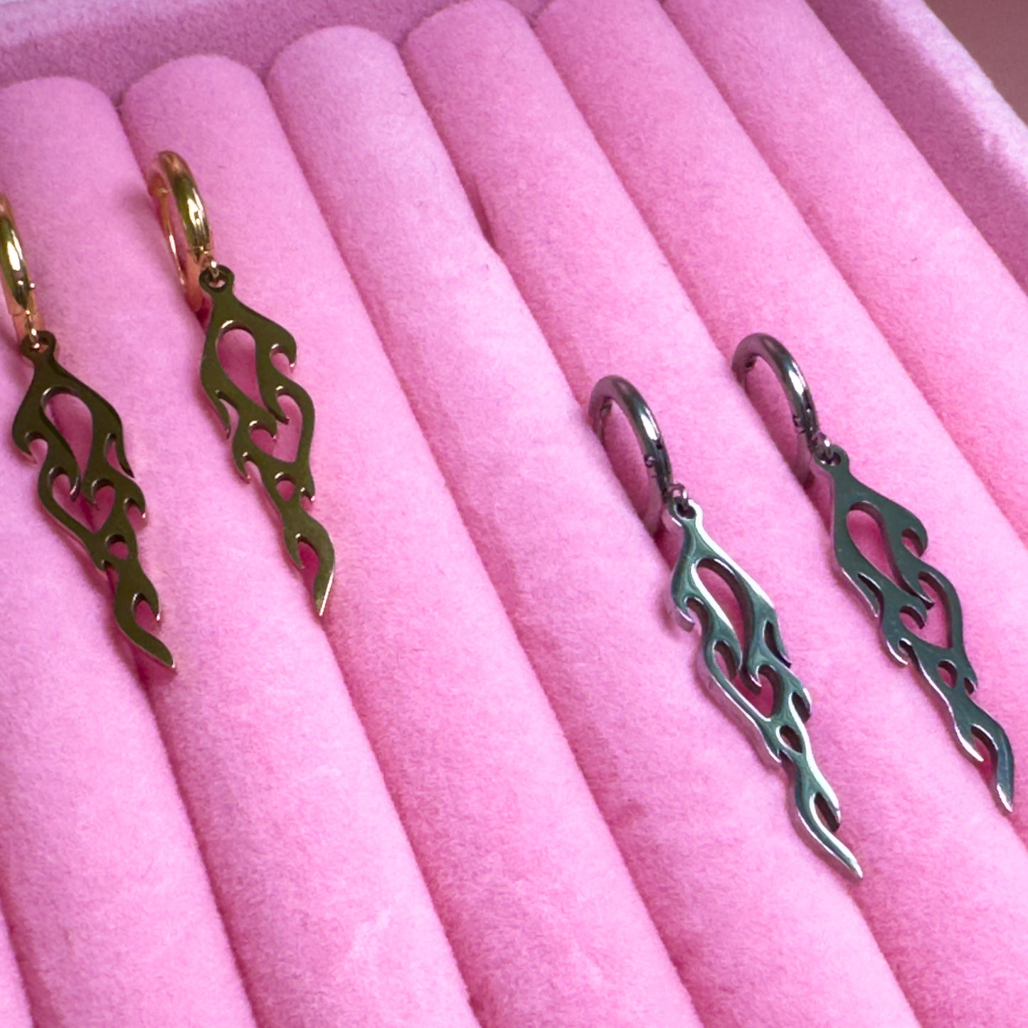 Inferno Drop Hoops