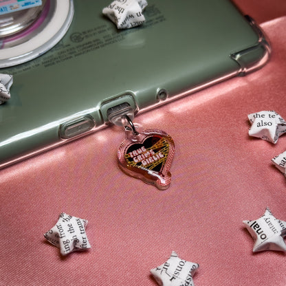 True Crime Girlie Kindle Phone Charm