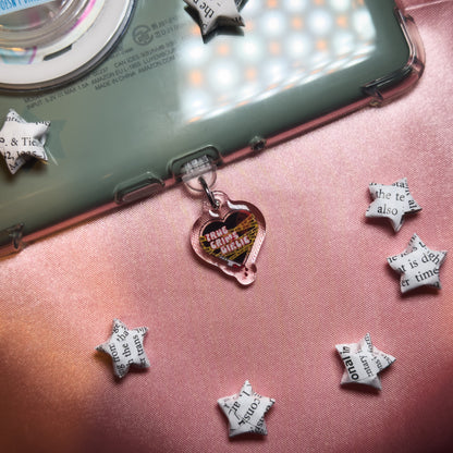 True Crime Girlie Kindle Phone Charm