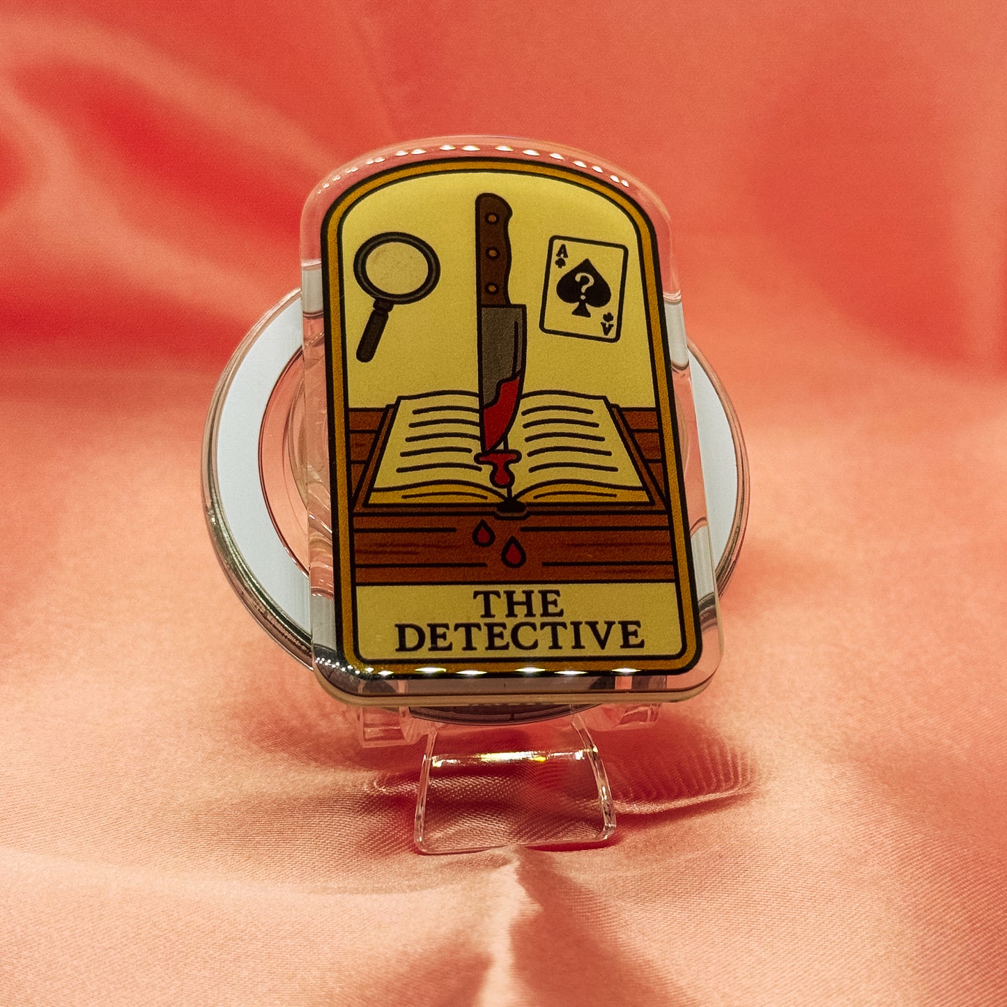 The Detective Tarot Kindle Phone Magnetic MagSafe Grip