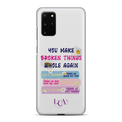 Things We - KnockEmOut Series… Book Stack Phone Case